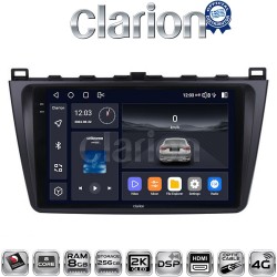 CLARION GL75012 Οθόνη OEM Multimedia Αυτοκινήτου για MAZDA 6 2008>2012(CarPlay/AndroidAuto/BT/GPS/WIFI/GPRS)