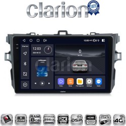 CLARION GL75063 Οθόνη OEM Multimedia Αυτοκινήτου για TOYOTA COROLLA 2006>2012 (CarPlay/AndroidAuto/BT/GPS/WIFI/GPRS)