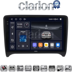 CLARION GL75078 Οθόνη OEM Multimedia Αυτοκινήτου για AUDI TT 2007 > 2014 (CarPlay/AndroidAuto/BT/GPS/WIFI/GPRS)