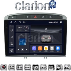 CLARION GL75083S Οθόνη OEM Multimedia Αυτοκινήτου για Peugeot 308 2007 > 2012 (CarPlay/AndroidAuto/BT/GPS/WIFI/GPRS)