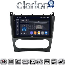 CLARION GL75093 Οθόνη OEM Multimedia Αυτοκινήτου για MERCEDES C class (W203) – CLC 2004>2008 (CarPlay/AndroidAuto/BT/GPS/WIFI/GPRS)