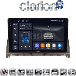 CLARION GL75265BR Οθόνη OEM Multimedia Αυτοκινήτου για Mercedes C Class W204 2007 > 2011 (CarPlay/AndroidAuto/BT/GPS/WIFI/GPRS)