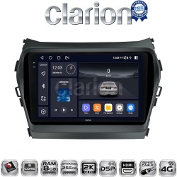 CLARION GL75309 Οθόνη OEM Multimedia Αυτοκινήτου για HY SANTA FE 2013 > 2017 HY IX45 (CarPlay/AndroidAuto/BT/GPS/WIFI/GPRS)