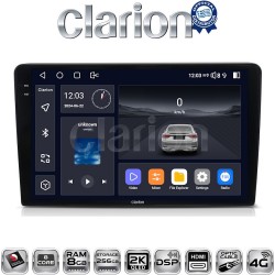 CLARION GL75331 Οθόνη OEM Multimedia Αυτοκινήτου για CITROEN BERLINGO - PEUGEOT PARTNER 2008>2018 (CarPlay/AndroidAuto/BT/GPS/WIFI/GPRS)