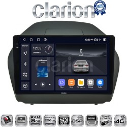 CLARION GL75414 Οθόνη OEM Multimedia Αυτοκινήτου για HYUNDAI IX35 2009>2015 (CarPlay/AndroidAuto/BT/GPS/WIFI/GPRS)