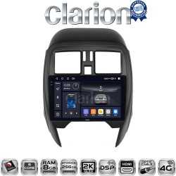 CLARION GL75460 Οθόνη OEM Multimedia Αυτοκινήτου για Nissan Micra K13 2010 > 2016 (CarPlay/AndroidAuto/BT/GPS/WIFI/GPRS)