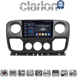 CLARION GL75503 Οθόνη OEM Multimedia Αυτοκινήτου για NISSAN NV400 2011 > 2020 OPEL Movano 2011> 2020 RENAULT Master III 2010 > 2019 (CarPlay/AndroidAuto/BT/GPS/WIFI/GPRS)