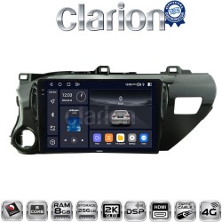 CLARION GL75588 Οθόνη OEM Multimedia Αυτοκινήτου για TOYOTA HILUX 2017> (CarPlay/AndroidAuto/BT/GPS/WIFI/GPRS)