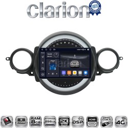 CLARION GL75834 Οθόνη OEM Multimedia Αυτοκινήτου για Mini Cooper '07>'14 Clubman 2007 > 2014 (CarPlay/AndroidAuto/BT/GPS/WIFI/GPRS)