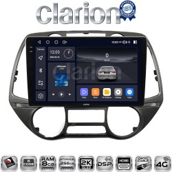 CLARION GL75837 Οθόνη OEM Multimedia Αυτοκινήτου για Hyundai i20 2008 > 2014 (CarPlay/AndroidAuto/BT/GPS/WIFI/GPRS)