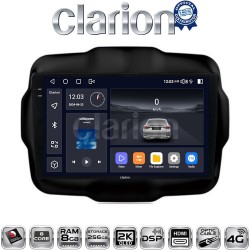 CLARION GL75952 Οθόνη OEM Multimedia Αυτοκινήτου για RENEGADE 2014> (CarPlay/AndroidAuto/BT/GPS/WIFI/GPRS)