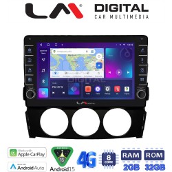 LM Digital - LM ZG8530 GPS Οθόνη OEM Multimedia Αυτοκινήτου για Mazda MX5 2005 > 2015 (CarPlay/AndroidAuto/BT/GPS/WIFI/GPRS)