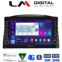 LM Digital - LM ZG8308 GPS Οθόνη OEM Multimedia Αυτοκινήτου για Jeep Grand Cherokee 2004 > 2011 with Navi (CarPlay/AndroidAuto/BT/GPS/WIFI/GPRS)