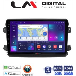 LM Digital - LM ZN4192 GPS Οθόνη OEM Multimedia Αυτοκινήτου για Fiat Ducato 2023 > (CarPlay/AndroidAuto/BT/GPS/WIFI/GPRS)