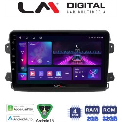 LM Digital - LM ZA4192 GPS Οθόνη OEM Multimedia Αυτοκινήτου για Fiat Ducato 2023 > (CarPlay/AndroidAuto/BT/GPS/WIFI/GPRS)