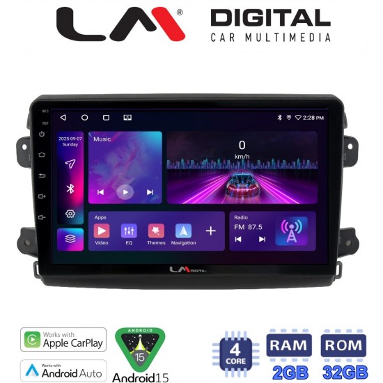 LM Digital - LM ZA4192 GPS Οθόνη OEM Multimedia Αυτοκινήτου για Fiat Ducato 2023 > (CarPlay/AndroidAuto/BT/GPS/WIFI/GPRS)