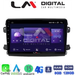 LM Digital - LM ZT8192 GPS Οθόνη OEM Multimedia Αυτοκινήτου για Fiat Ducato 2023 > (CarPlay/AndroidAuto/BT/GPS/WIFI/GPRS)