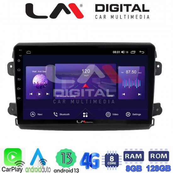LM Digital - LM ZT8192 GPS Οθόνη OEM Multimedia Αυτοκινήτου για Fiat Ducato 2023 > (CarPlay/AndroidAuto/BT/GPS/WIFI/GPRS)