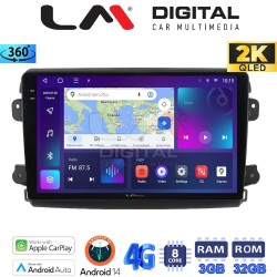 LM Digital - LM ZD8192 GPS Οθόνη OEM Multimedia Αυτοκινήτου για Fiat Ducato 2023 > (CarPlay/AndroidAuto/BT/GPS/WIFI/GPRS)