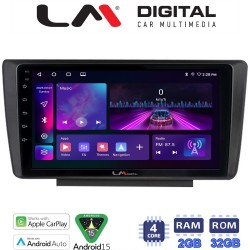 LM Digital - LM ZA4007 GPS Οθόνη OEM Multimedia Αυτοκινήτου για Skoda Octavia 2005 > 2012 (CarPlay/AndroidAuto/BT/GPS/WIFI/GPRS)