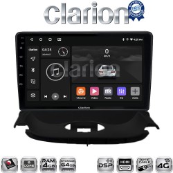 CLARION GL74206UP Οθόνη OEM Multimedia Αυτοκινήτου για Peugeot 206 2002 > 2006 (CarPlay/AndroidAuto/BT/GPS/WIFI/GPRS)