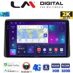 LM Digital - LM ZD8355 GPS Οθόνη OEM Multimedia Αυτοκινήτου για (CarPlay/AndroidAuto/BT/GPS/WIFI/GPRS)