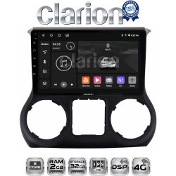 CLARION GL71745B Οθόνη OEM Multimedia Αυτοκινήτου για Jeep Wrangler 2011 > 2017 (CarPlay/AndroidAuto/BT/GPS/WIFI/GPRS)