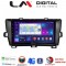 LM Digital - LM ZT8561B GPS Οθόνη OEM Multimedia Αυτοκινήτου για Toyota Prius 2009 > 2015 (CarPlay/AndroidAuto/BT/GPS/WIFI/GPRS)