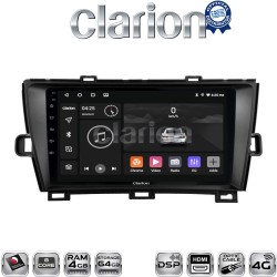 CLARION GL74561B Οθόνη OEM Multimedia Αυτοκινήτου για Toyota Prius 2009 > 2015 (CarPlay/AndroidAuto/BT/GPS/WIFI/GPRS)