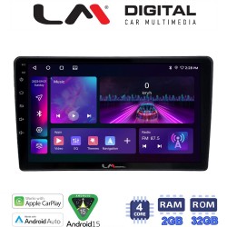 LM Digital - LM ZA4715 GPS Οθόνη OEM Multimedia Αυτοκινήτου για Nissan Navara D40 2006 > 2016 clima (CarPlay/AndroidAuto/BT/GPS/WIFI/GPRS)
