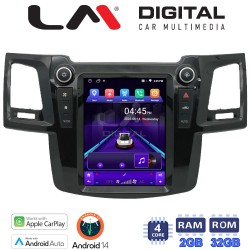 LM Digital - LM TN4820 GPS Οθόνη OEM Multimedia τυπου Tesla 9,7inch Toyota Hilux 2005 > 2016 (CarPlay/AndroidAuto/BT/GPS/WIFI/GPRS)