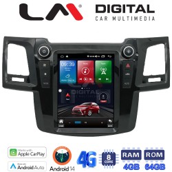 LM Digital - LM TC8820 GPS Οθόνη OEM Multimedia τυπου Tesla 9,7inch Toyota Hilux 2005 > 2016 (CarPlay/AndroidAuto/BT/GPS/WIFI/GPRS)