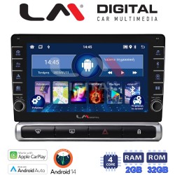 LM Digital - LM ZG4951 GPS Οθόνη OEM Multimedia Αυτοκινήτου για Citroen C3 2016> (CarPlay/AndroidAuto/BT/GPS/WIFI/GPRS)