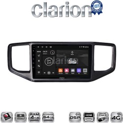 CLARION GL74486 Οθόνη OEM Multimedia Αυτοκινήτου για VW Amarok 2017 > 2021 (CarPlay/AndroidAuto/BT/GPS/WIFI/GPRS)