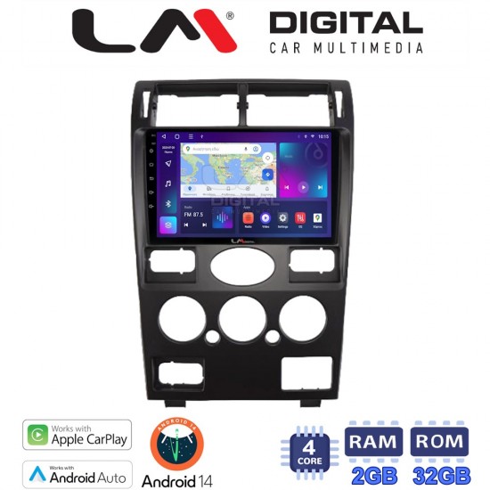 LM Digital - LM ZN4105 GPS Οθόνη OEM Multimedia Αυτοκινήτου για Ford Mondeo 2003 > 2006 (CarPlay/AndroidAuto/BT/GPS/WIFI/GPRS)