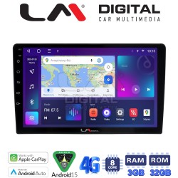 LM Digital - LM ZE8208 GPS Οθόνη OEM Multimedia Αυτοκινήτου για Toyota Auris 2013 > 2015 (CarPlay/AndroidAuto/BT/GPS/WIFI/GPRS)