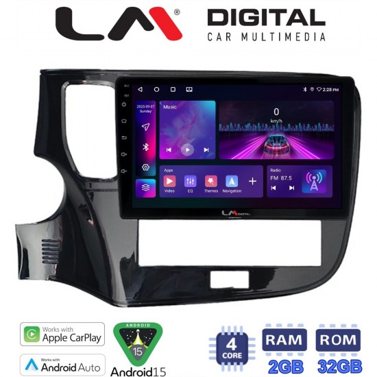 LM Digital - LM ZA4894 GPS Οθόνη OEM Multimedia Αυτοκινήτου για Mitsubishi Outlander 2020 > (CarPlay/AndroidAuto/BT/GPS/WIFI/GPRS)