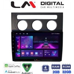 LM Digital - LM ZA4511B GPS Οθόνη OEM Multimedia Αυτοκινήτου για VW Touran 2003 > 2010 (CarPlay/AndroidAuto/BT/GPS/WIFI/GPRS)