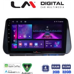 LM Digital - LM ZA4963 GPS Οθόνη OEM Multimedia Αυτοκινήτου για Hyundai Santa Fe - IX45 2018 > 2019 (CarPlay/AndroidAuto/BT/GPS/WIFI/GPRS)