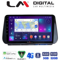 LM Digital - LM ZE8963 GPS Οθόνη OEM Multimedia Αυτοκινήτου για Hyundai Santa Fe - IX45 2018 > 2019 (CarPlay/AndroidAuto/BT/GPS/WIFI/GPRS)