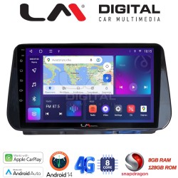 LM Digital - LM ZT8963 GPS Οθόνη OEM Multimedia Αυτοκινήτου για Hyundai Santa Fe - IX45 2018 > 2019 (CarPlay/AndroidAuto/BT/GPS/WIFI/GPRS)