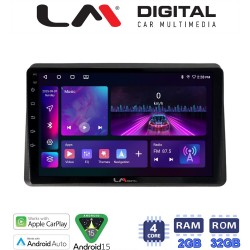 LM Digital - LM ZA4507 GPS Οθόνη OEM Multimedia Αυτοκινήτου για Nissan NV400 2020 >Renault Master 2020 >Opel Movano 2020 > (CarPlay/AndroidAuto/BT/GPS/WIFI/GPRS)
