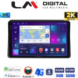 LM Digital - LM ZD8507 GPS Οθόνη OEM Multimedia Αυτοκινήτου για Nissan NV400 2020 > Renault Master 2020 > Opel Movano 2020 > (CarPlay/AndroidAuto/BT/GPS/WIFI/GPRS)