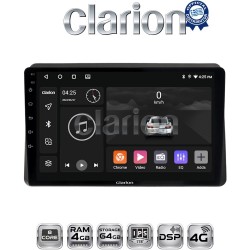 CLARION GL72507 Οθόνη OEM Multimedia Αυτοκινήτου για Nissan NV400 2020 > Renault Master 2020 > Opel Movano 2020 > (CarPlay/AndroidAuto/BT/GPS/WIFI/GPRS)