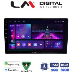 LM Digital - LM ZA4365 GPS Οθόνη OEM Multimedia Αυτοκινήτου για Ford Transit Custom 2013 > 2019 (CarPlay/AndroidAuto/BT/GPS/WIFI/GPRS)