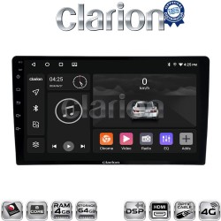 CLARION GL74365 Οθόνη OEM Multimedia Αυτοκινήτου για Ford Transit Custom 2013 > 2019 (CarPlay/AndroidAuto/BT/GPS/WIFI/GPRS)