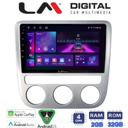 LM Digital - LM ZA4488 GPS Οθόνη OEM Multimedia Αυτοκινήτου για VW Scirocco & Eos 2008 > 2013 (CarPlay/AndroidAuto/BT/GPS/WIFI/GPRS)