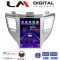 LM Digital - LM TN4263 GPS Οθόνη OEM Multimedia τυπου Tesla 9,7inch Hyundai Tucson 2015 > 2019 (CarPlay/AndroidAuto/BT/GPS/WIFI/GPRS)