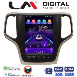 LM Digital - LM TN4234 GPS Οθόνη OEM Multimedia τυπου Tesla 9,7inch Jepp Grand Cherokee 2014 > (CarPlay/AndroidAuto/BT/GPS/WIFI/GPRS)