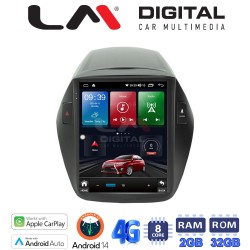 LM Digital - LM TR8414 GPS Οθόνη OEM Multimedia τυπου Tesla 9,7inch Hyundai IX35 2009 > 2015 (CarPlay/AndroidAuto/BT/GPS/WIFI/GPRS)